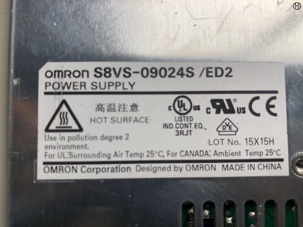 オムロン S8VS-09024S/ED2 スイッチングパワーサプライ