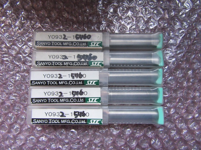 三洋工具 Y0932-15460 超硬リーマ5個