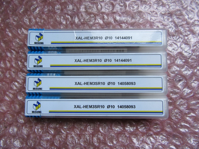 ミスミ XAL-HEM3SR10 XALシリーズ超硬多機能スクエアエンドミル3枚刃