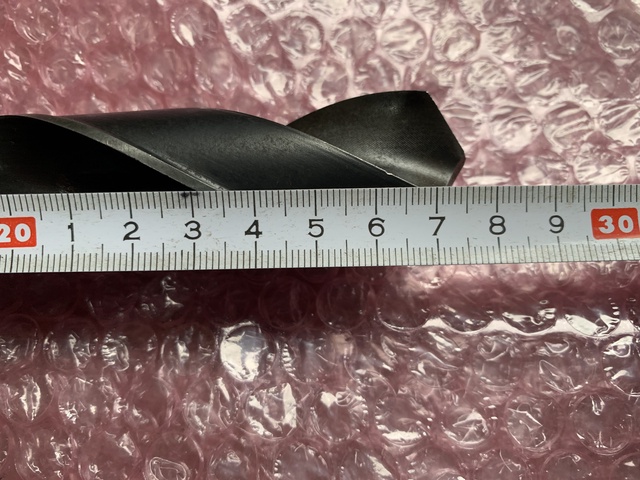 不明 φ27mm, 全長:275mm テーパーシャンクドリル