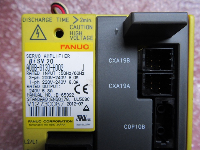 ファナック A06B-6130-H002(BiSV20) ファンクサーボドライバー