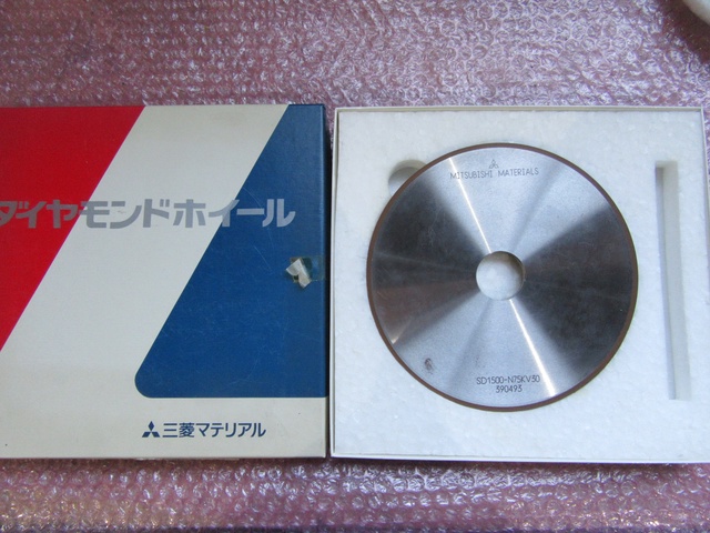 三菱マテリアル SD1500-N75KV30 ダイヤモンドホイール