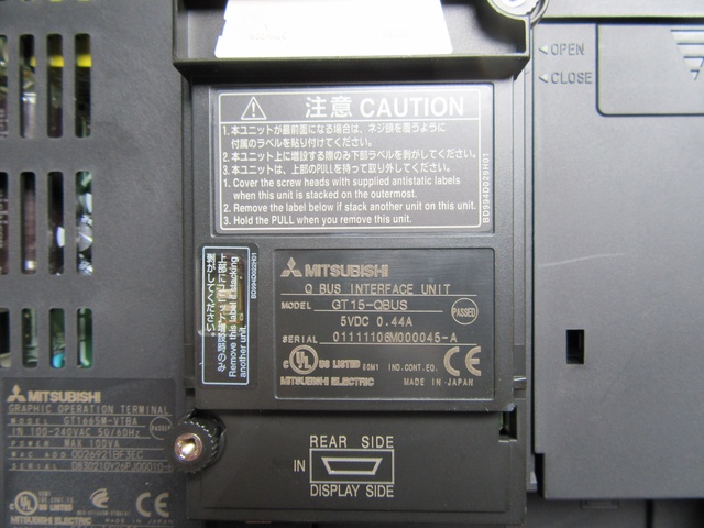 三菱電機 GOT1000(GT1665M-VTBA) タッチパネル 中古販売詳細 三菱電機 GOT1000(GT1665M-VTBA) タッチパネル 中古販売詳細