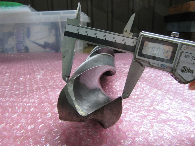 不明 φ60 テーパーシャンクドリル