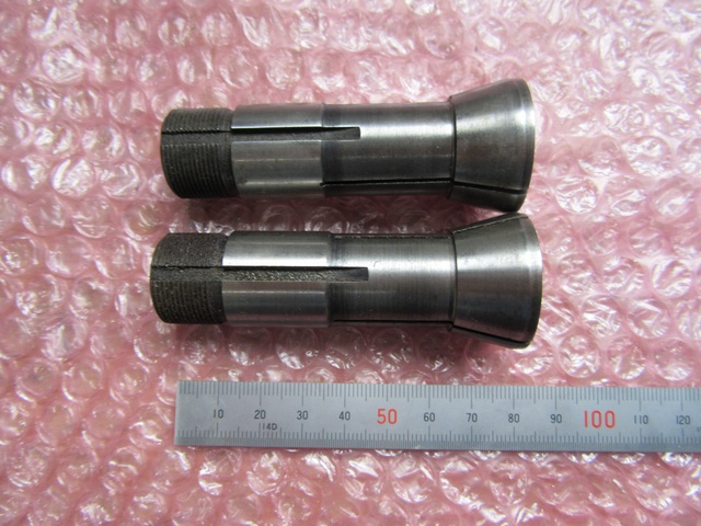 不明 内径:15, 16 コレットチャック2個