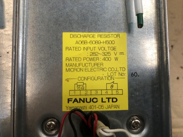ファナック A06B-6089-H55 放電抵抗器