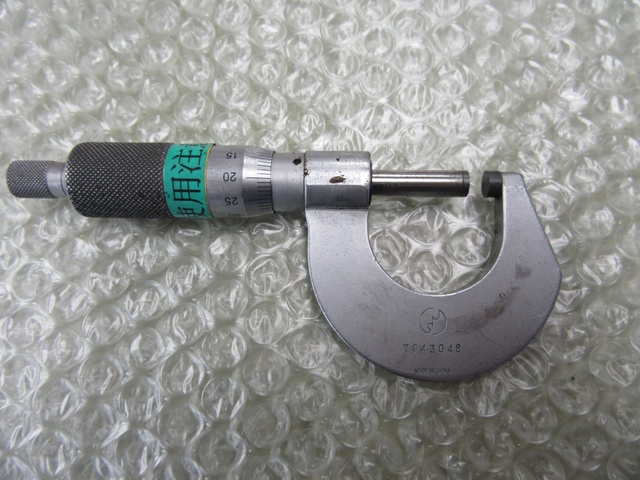 ミツトヨ 0-25mm(0.01mm) 外側マイクロメーター