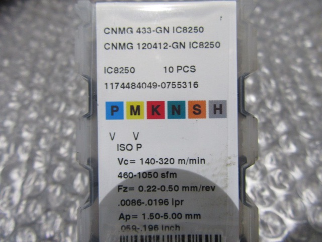 ISCAR CNMG433-GNIC8250 チップ