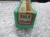 フクダ精工 FKD φ20x80 2XLF 未使用 スクエアエンドミル 3枚刃