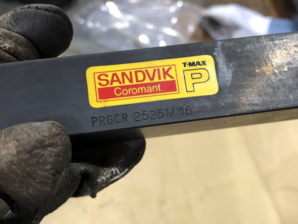 SANDVIK PRGCR2525M16 外径用ホルダー