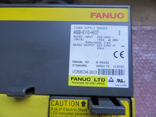 ファナック A06B-6110-H037 サーボアンプ