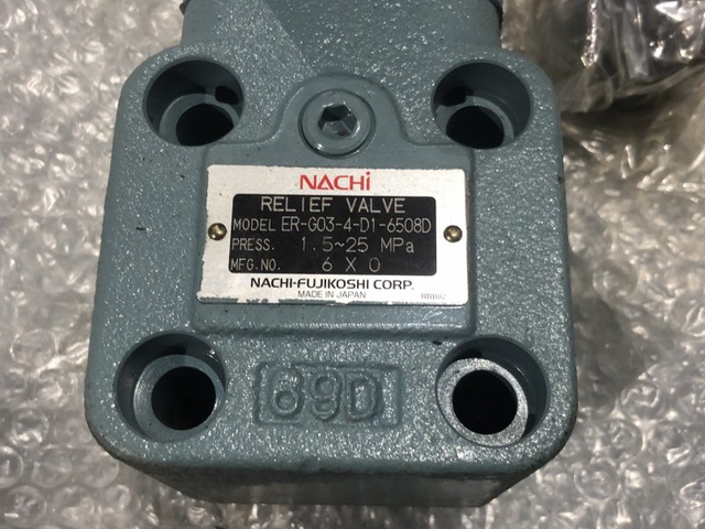 不二越 Nachi ER-G03-4-D1-6508D 電磁比例リリーフ弁