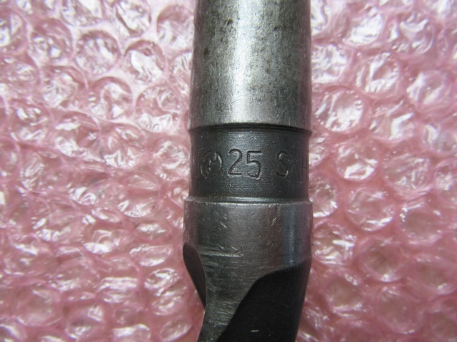 不明 φ25(SKH9) テーパーシャンクドリル