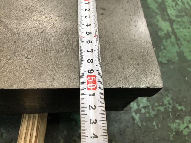 不明 750x500x105mm 鉄定盤