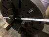 不明 φ約400mm 4爪インディペンデントチャック