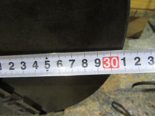 不明 φ約310mm 3爪チャック