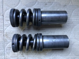 不明 ①26.0 ②30.0 タレパン金型(パンチ) 2本