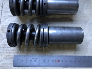 不明 ①26.0 ②30.0 タレパン金型(パンチ) 2本