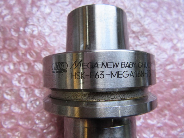 大昭和精機 BIG HSK-F63-MEGA16N-75 HSK-F63コレットホルダー