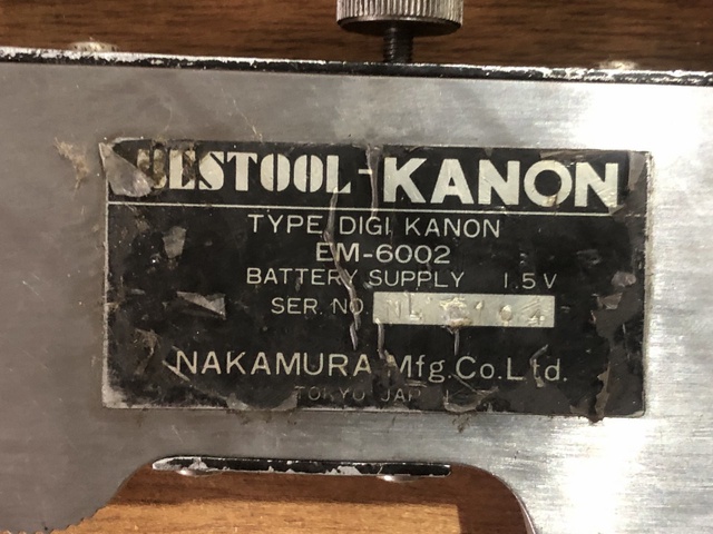 中村製作所 KANON EM-6002 ノギス