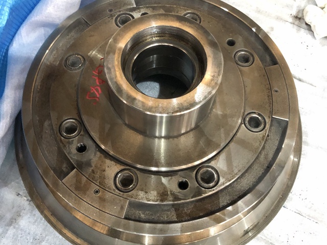  シギヤの円筒研削盤(GP45)用 砥石フランジ