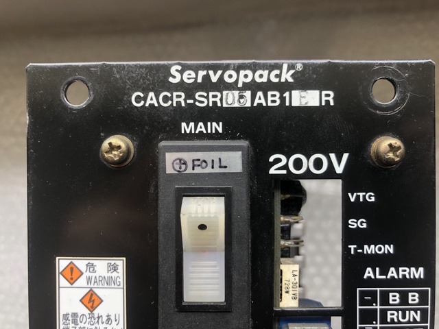安川電機 CACR-SR05AB1ER サーボパック