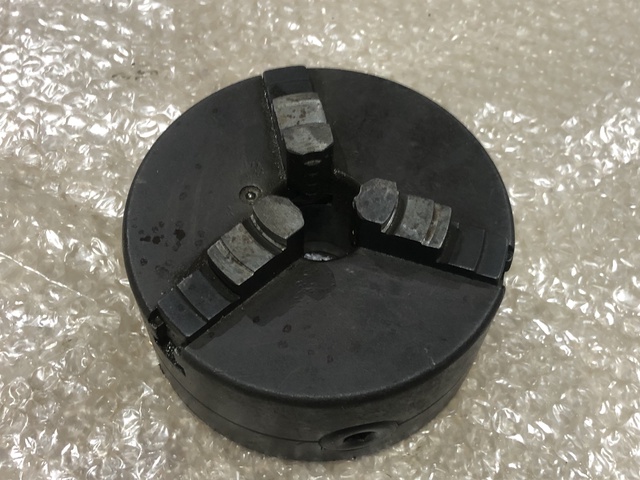 不明 φ130mm 3爪スクロールチャック