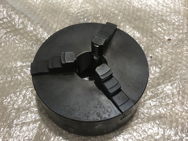 不明 φ190mm 3爪スクロールチャック
