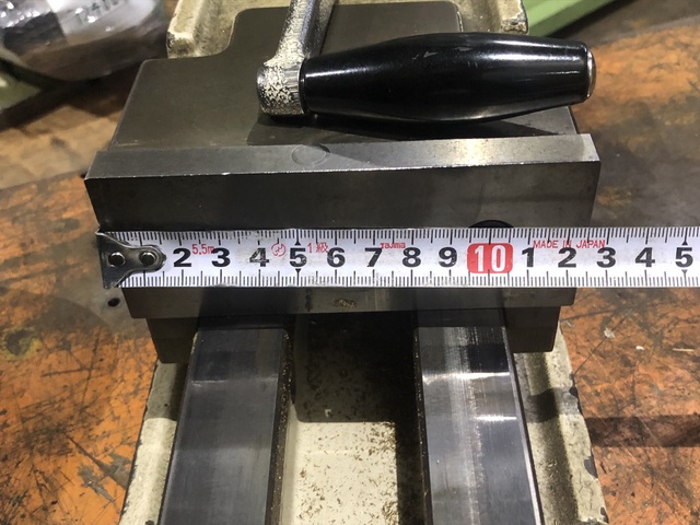 津田駒工業 口幅165mm 口開125mm 口高50mm 油圧バイス