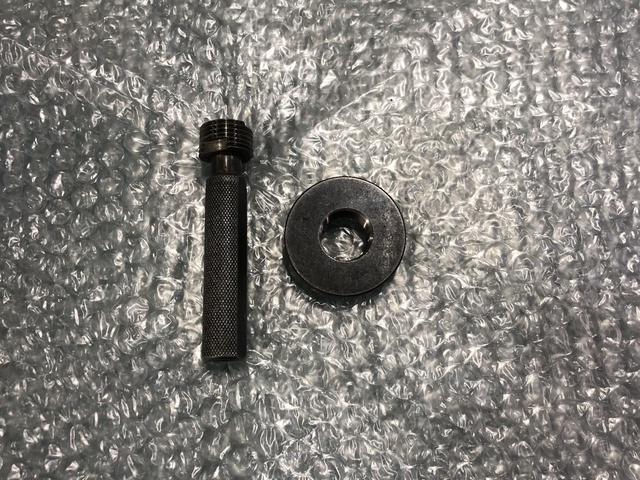 郷原精機 GSK PT1/2 山14 60-400 管用テーパネジゲージ プラグリングセット