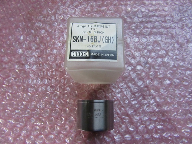 日研工作所 SKN-16BJ(GH) ベアリングナット(スリムチャック用)