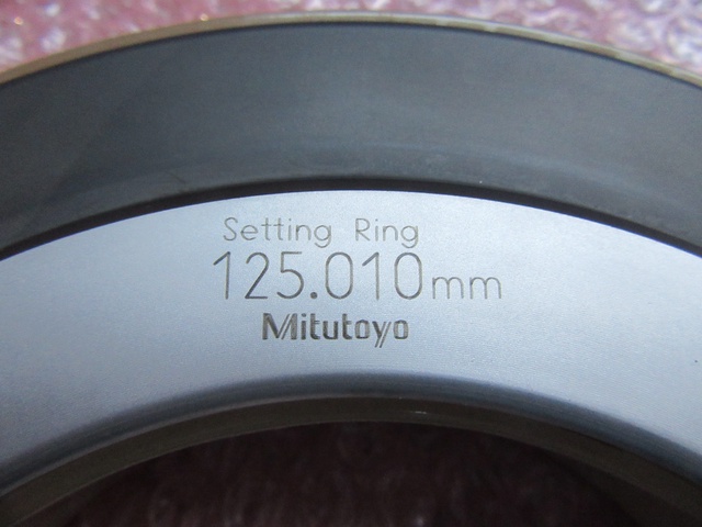 ミツトヨ No:177-298(125.010mm) リングゲージ