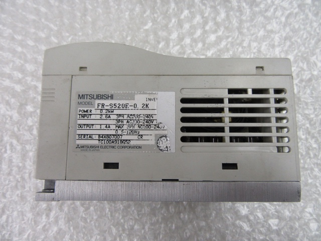 三菱電機 FR-S520E-0.2K インバーター