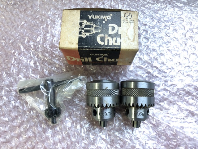 ユキワ精工 6.5m/m-MG ドリルチャック2個