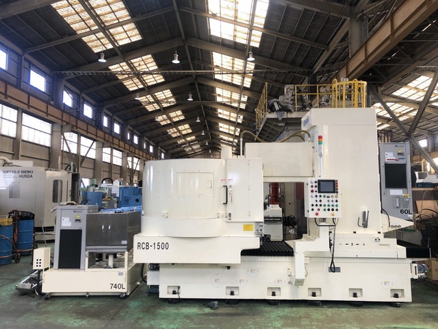 市川製作所 RCB-1500 横型ロータリー平面研削盤