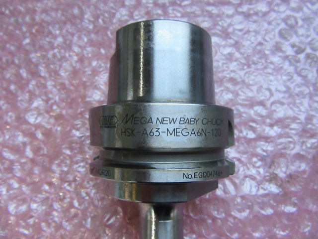 大昭和精機 BIG HSK-A63-MEGA6N-120 コレットホルダー