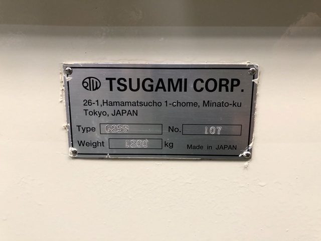 ツガミ G25S NC内面研削盤