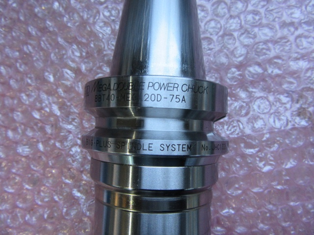 大昭和精機 BIG BBT40-MEGA20D-75A メガダブルパワーチャック