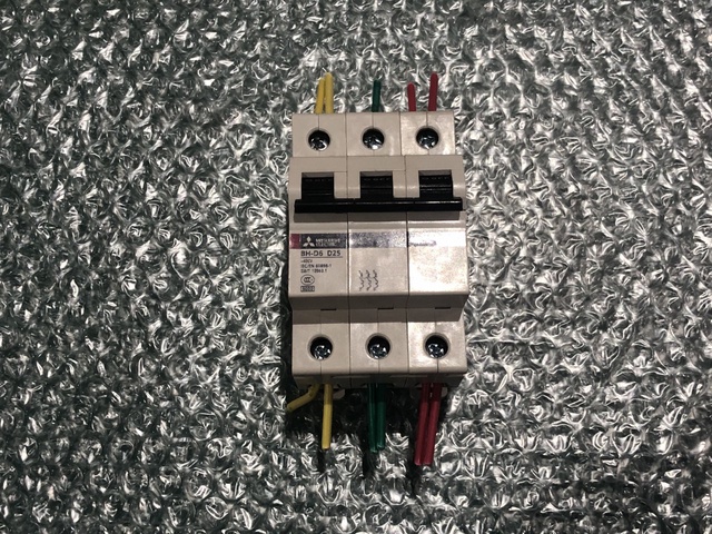 三菱電機 BH-D6 D25 遮断器