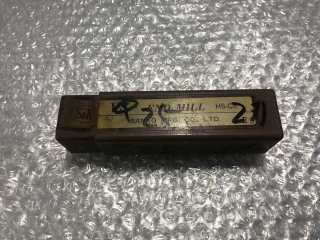 三興製作所 S&K φ25 スクエアエンドミル 2枚刃