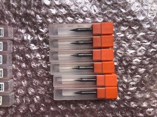 日進工具 NS R0.15x0.5, R0.15x1, R0.15x2.5 エンドミル14本