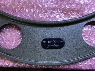 ミツトヨ 測定範囲:375-400mm 外側マイクロメーター