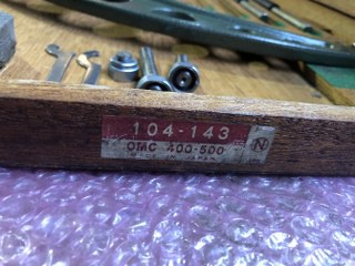 ミツトヨ OMC400-500 替アンビル式外側マイクロメーター
