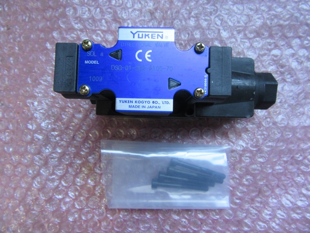 油研工業 DSG-01-2B2-A100-70 電磁切替弁