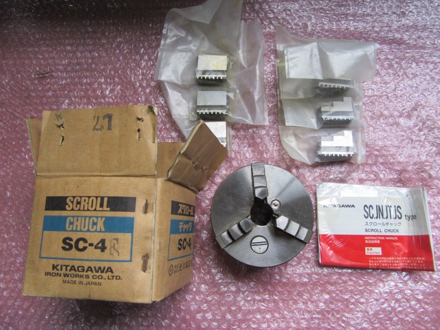 北川鉄工所 SC-4 スクロールチャック