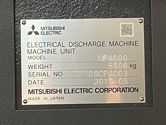 三菱電機 MP4800 ワイヤーカット