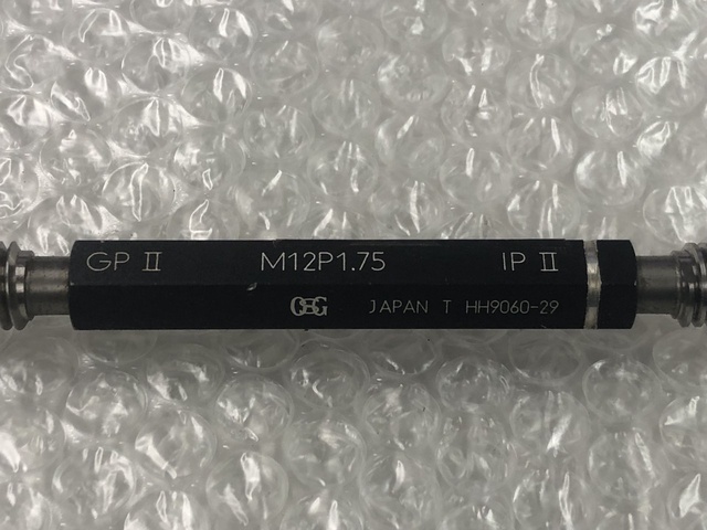 OSG M12 P1.75 限界ねじプラグゲージ