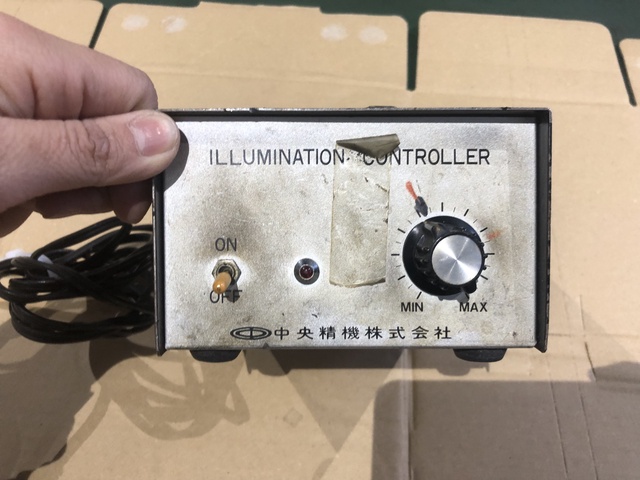中央精機 ジャンク品 心出し顕微鏡