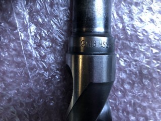 不二越 Nachi φ43 HSSx4 テーパーシャンクドリル