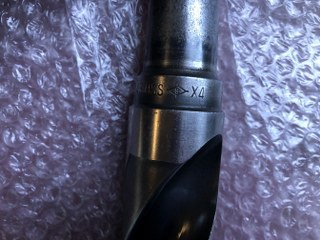 不二越 Nachi φ43 HSSx4 テーパーシャンクドリル